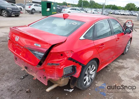 2022 Honda Civic Lx z USA, uszkodzony, nr VIN 2HGFE2F26NH511684